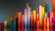 © Johannes - abstract colorful bar graph showing business growth and financial success with data analysis and market trends for corporate presentation and website