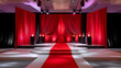 © Intach - Glamorous red carpet event urban venue photo shoot elegant atmosphere front view celebrity concept