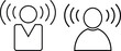 © Sultana Design - Brand awareness icon set. Marketing Awareness Icons. Company Recognition Symbols. Reputation management symbols