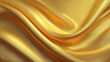 © buraratn - Luxurious golden silk fabric draped gracefully, highlighting smooth texture and elegant sheen in soft lighting for creative projects and design inspiration