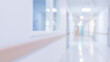 © Hasem-A-Rafsanzani - Blurred corridor of a modern hospital or clinic for background use