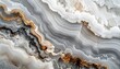 © oki - Abstract Swirling Marble Texture with Earthy Tones and Grey Veins.