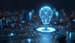 © sornram - A glowing lightbulb with digital circuits, symbolizing innovation and smart technology integration in modern industries.