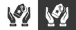 © Jackcuan - Branding Icon Set Vector Collection Isolated In Black And White
