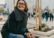 © olezzo - Portrait of happy mature woman outdoor, city life