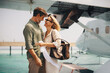 © Jacob Lund - Romantic moment between mature couple on luxury tropical getaway