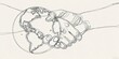 © BYAI - Hands unite over a drawing of Earth symbolizing global cooperation and collective responsibility to protect the planet