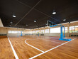 © murattellioglu - 3d render basketball court interior view