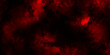 © TextureStock - A dark dramatic background with intense red and black smoke-like clouds, creating a fiery, atmospheric effect. red grange powder explosion cloud on black background. red scary horror movie background.