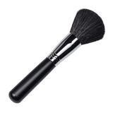 Professional makeup brush set for beauty and cosmetic powder application isolated on a white background