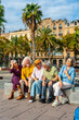 © unai - Senior friends enjoying city vacation laughing together