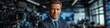© silver bug - A confident news anchor in a suit stands embodying professionalism, leadership, and modern ambition. The image captures focus, success, and corporate strength.