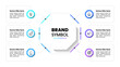 © kuliperko - Infographic template. Octagon with 6 steps and icons