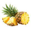 © ArzStudio - Juicy Pineapple Piece Isolated on White Background