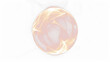 © KULAKOV - PNG Illustration of Gold Orb with Transparent Overlay on transparent background