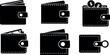 © GMZ - Wallet icons set different styles money coin vector illustration simple design secure closure