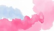 © Talyor - 파란색과분홍색이섞인수채화추상배경