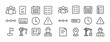 © Svitlana - Construction and project management icons set with worker and tools