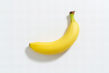 白背景にバナナ