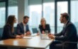 © Daniel - Blurred office meeting depicting collaborative business discussion and strategic planning concepts. High quality