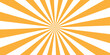 © armans - Vector sunray stripe background. Light sunburst glowing background. Sunburst pattern summer social banner. vector illustration pattern beam rays. Spiral radial striped backdrop design.