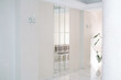 © reddish - Bright hallway with mirror panels and marble floor for luxury interior and architecture concept