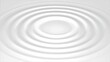 © Shu - expanding. Concentric circular ripples expanding outward on a water surface, minimalist pattern. public awareness campaigns.