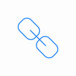 © Пончик Круглый - chain connection icon sign vector