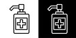 © ArtMatrix Studio - Liquid Soap  Icon Set White Mix Style Collection