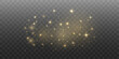 © cloudstock - Gold sparkle dust wave vector — glowing particle stream, elegant shimmering line, golden stardust motion, transparent, perfect for overlays and luxury decoration.