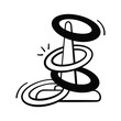 © CreativeStudio - Get this creatively crafted amazing icon of ring toss