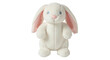 © Nuria - Isolated plush bunny rabbit standing up soft and fluffy for children's play and comforting