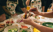 © Alisa - the process of preparing the filling for bao buns