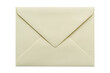 © SHAHAZADI - A closed cream colored envelope isolated on white background