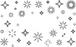 © AIcon Star - sparkle kirakira icon collection flat starburst glint vector set