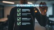 © peacehunter - Professional Development of Business Plan with Checklists and Markers