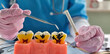 © Nadzeya - Dental education on the impact of smoking on oral health with models