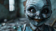 © arnanda - 3d game character creepy haunted doll cracked