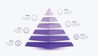 © Putu - 6 Step Business Pyramid Infographic Template for Stages and Processes