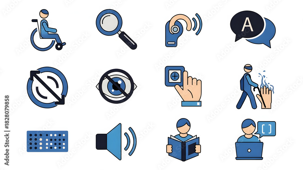 Inclusive Design Icons: A collection of accessible and inclusive design ...
