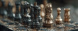 © Jack - Futuristic chess pieces on a circuit board chessboard, concept for strategic technology planning, cybersecurity visualization and digital transformation initiative