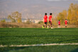 © jackreznor - Young athletes practice soccer in the sun