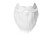 © AMS Studio - White santa beard and moustache isolated on transparent background