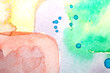 © squeebcreative - A Colourful Watercolour Paint Brush Stroke for Background