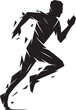 © MdTamzid - Silhouette of a Runner: Dynamic silhouette captures a person's raw athleticism and dedication to sport, epitomizing the spirit of competition and human strength.