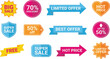 © JanSae Design - Colorful Discount and Promotion Labels Set