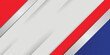 © Moh - Modern abstract background blue and red with white colors modern and contemporary design.