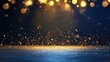 © liu - Glamour background template with golden elements, designed for anniversaries, winner announcements, and creative applications.