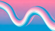 © Florence - Abstract background with smooth wavy lines transitioning from pink to blue. The gradient creates movement, depth, and gives the image softness and lightness