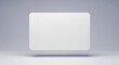© Disho - Minimalist White Card Floating in a Soft, Neutral-Toned Studio Setting